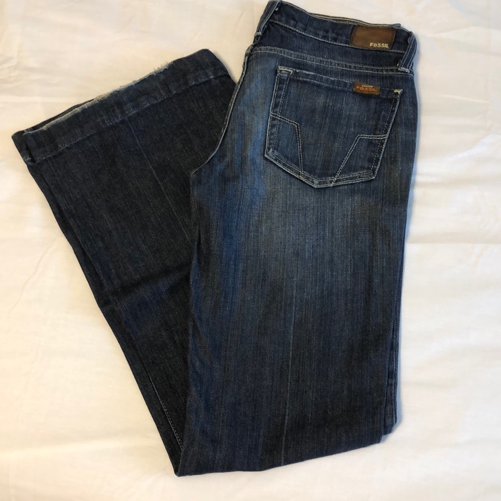 Relaxed Flare Fossil Jeans